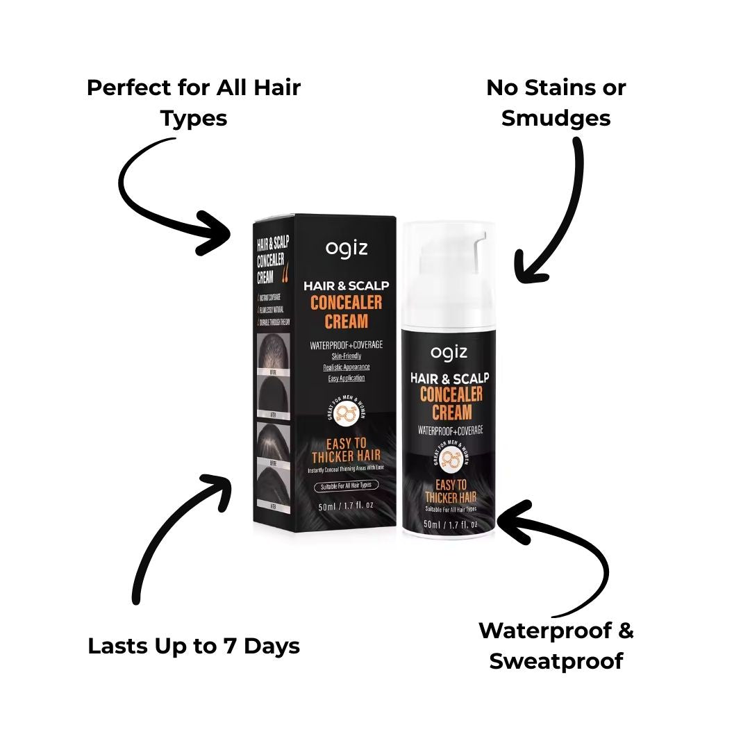 OGIZ Hairconcealer - For Visibly Fuller Hair – in Minutes